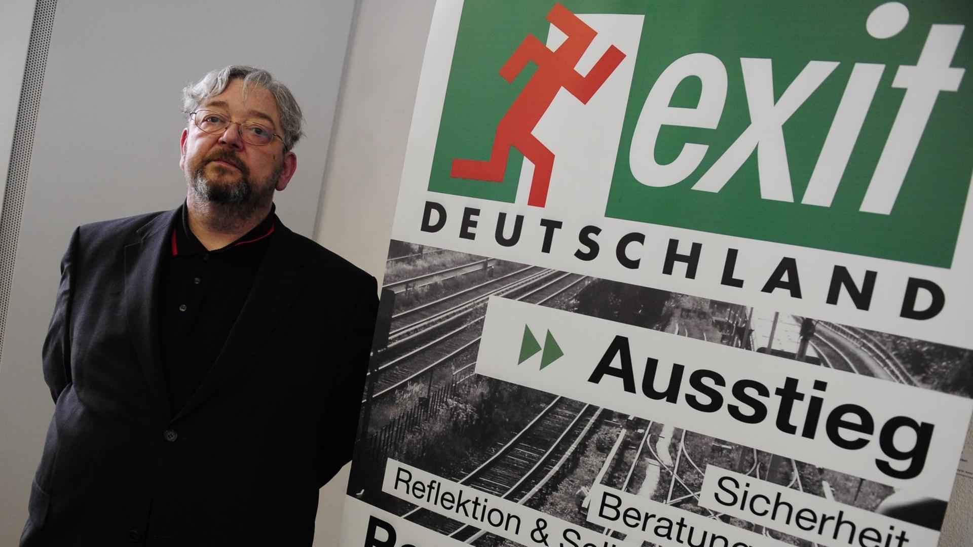 Der Mitbegründer der Initiative "Exit Deutschland", Bernd Wagner. Der Mitbegründer der Initiative "Exit Deutschland", Bernd Wagner.
