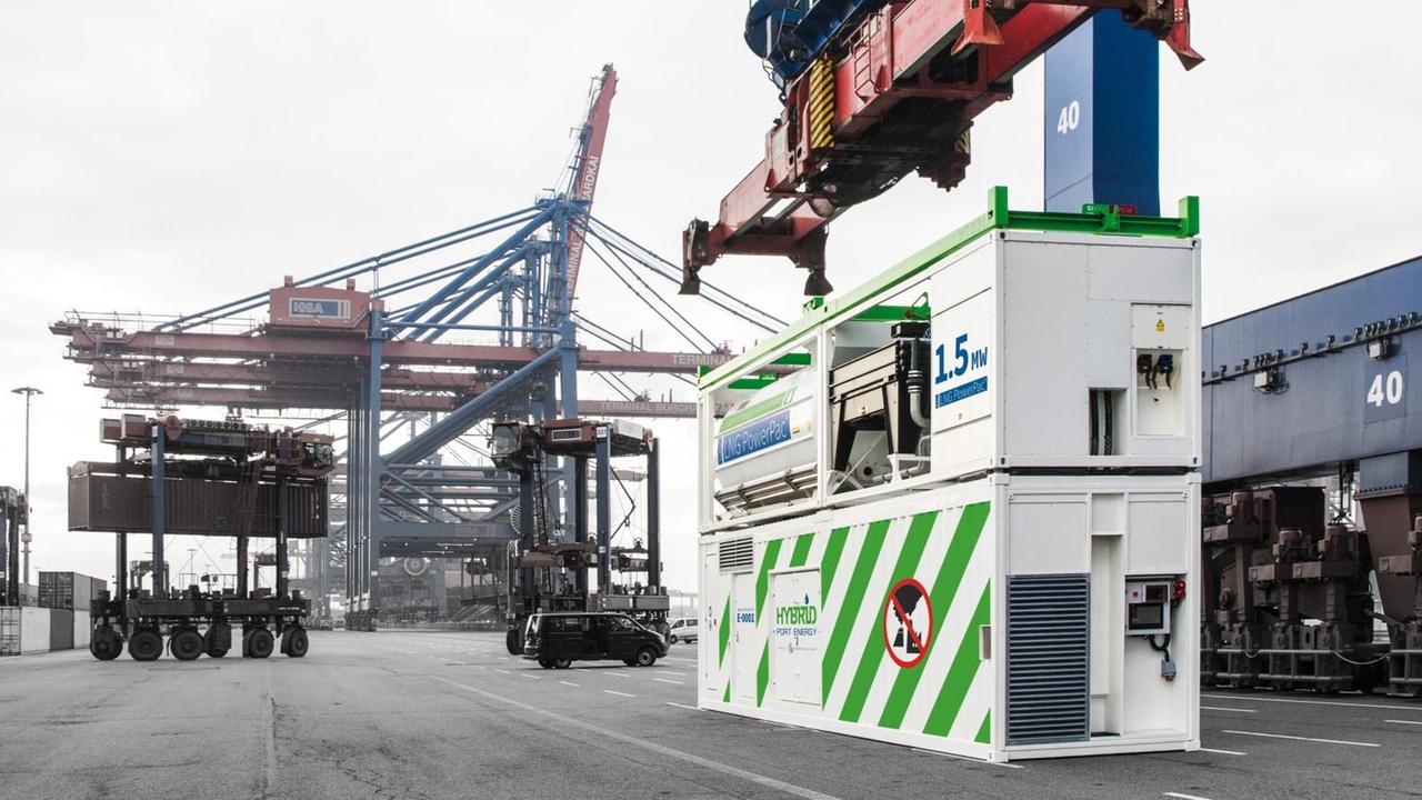 Becker LNG PowerPac® at HHLA CTB in Hamburg Becker LNG PowerPac® at HHLA CTB in Hamburg