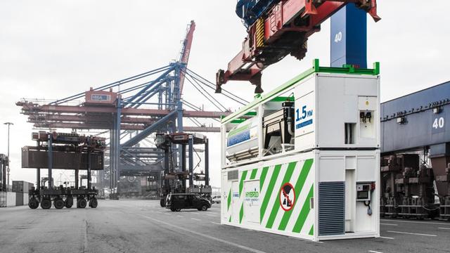 Becker LNG PowerPac® at HHLA CTB in Hamburg