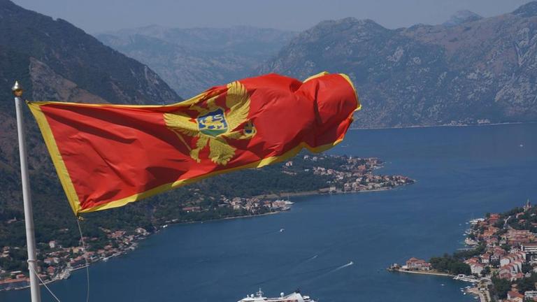 Flagge Montenegro Flagge Montenegro