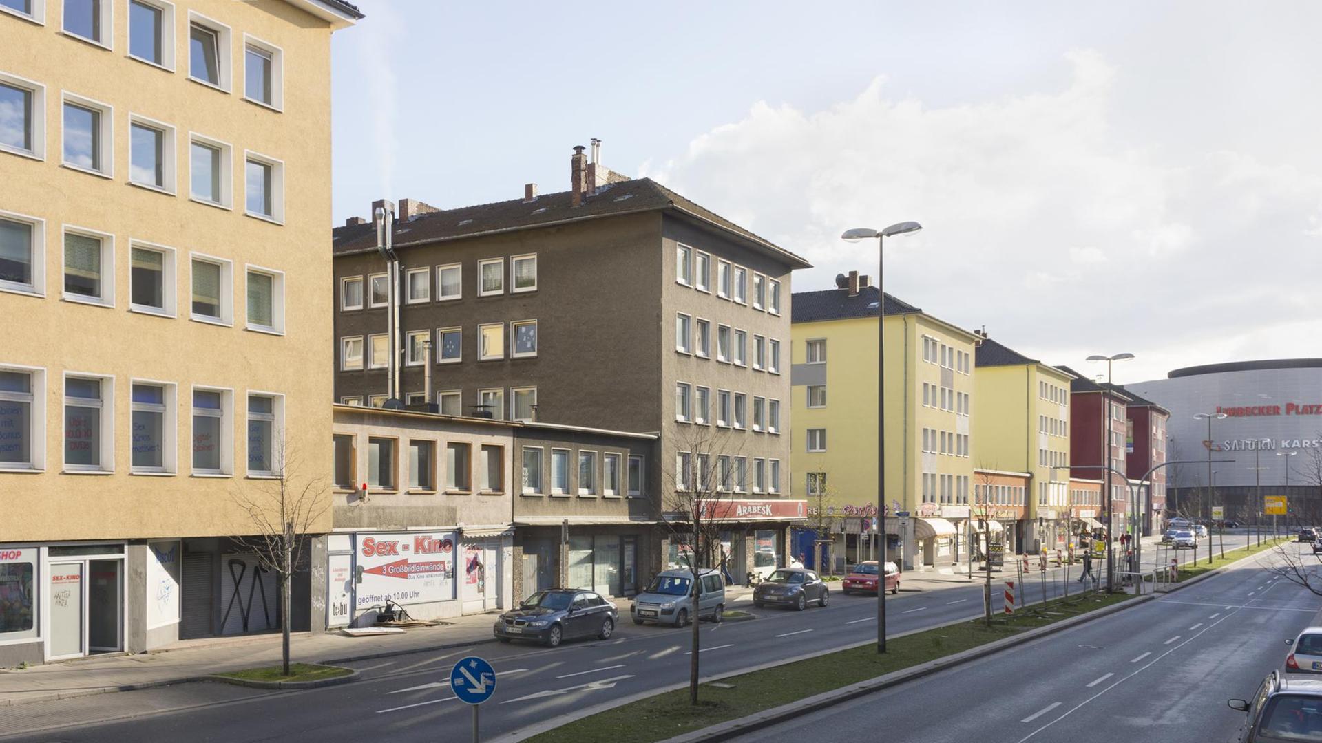 Straße, Essen, Ruhrgebiet Straße, Essen, Ruhrgebiet