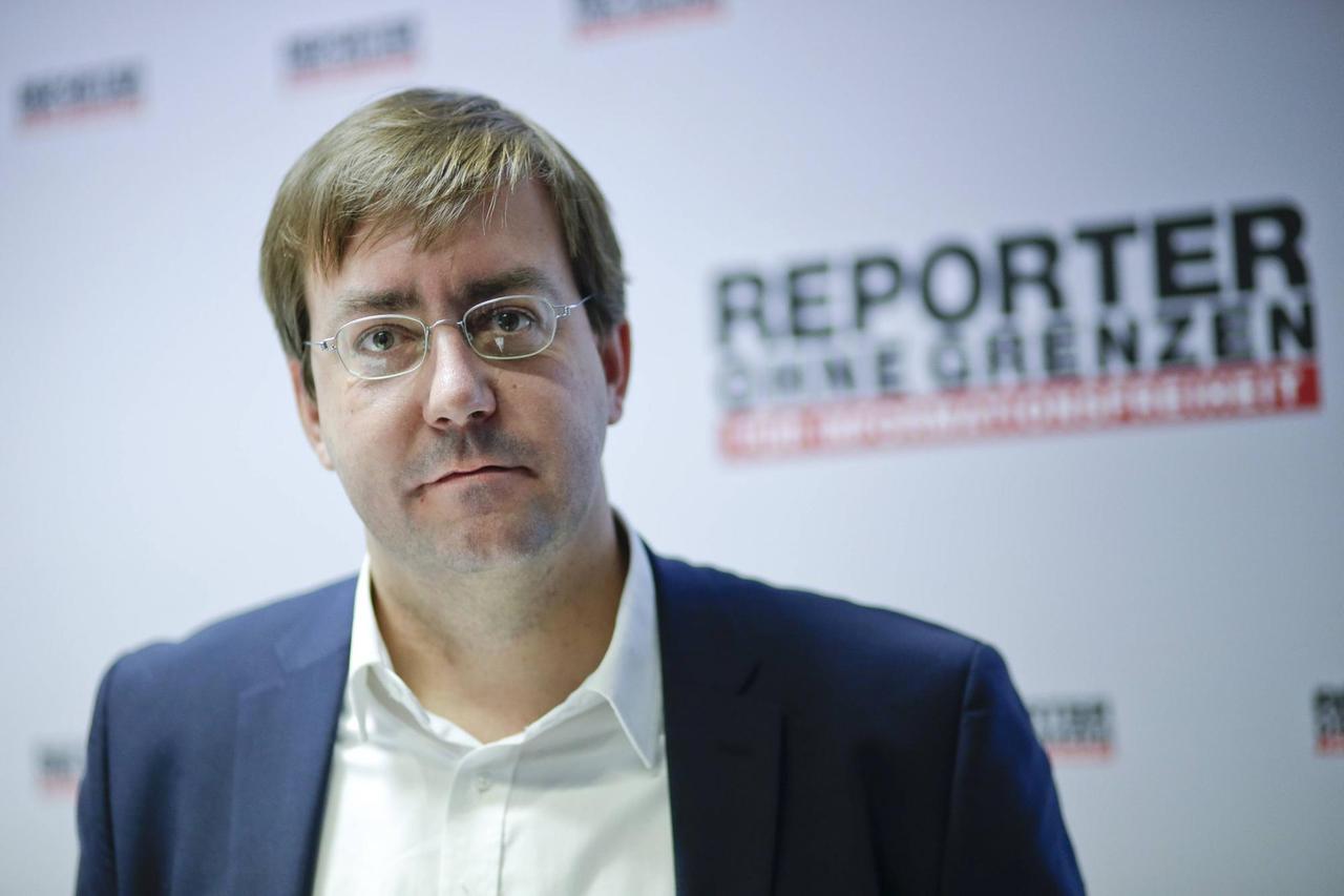 Der Geschäftsführer von Reporter ohne Grenzen, Christian Mihr. Der Geschäftsführer von Reporter ohne Grenzen, Christian Mihr.
