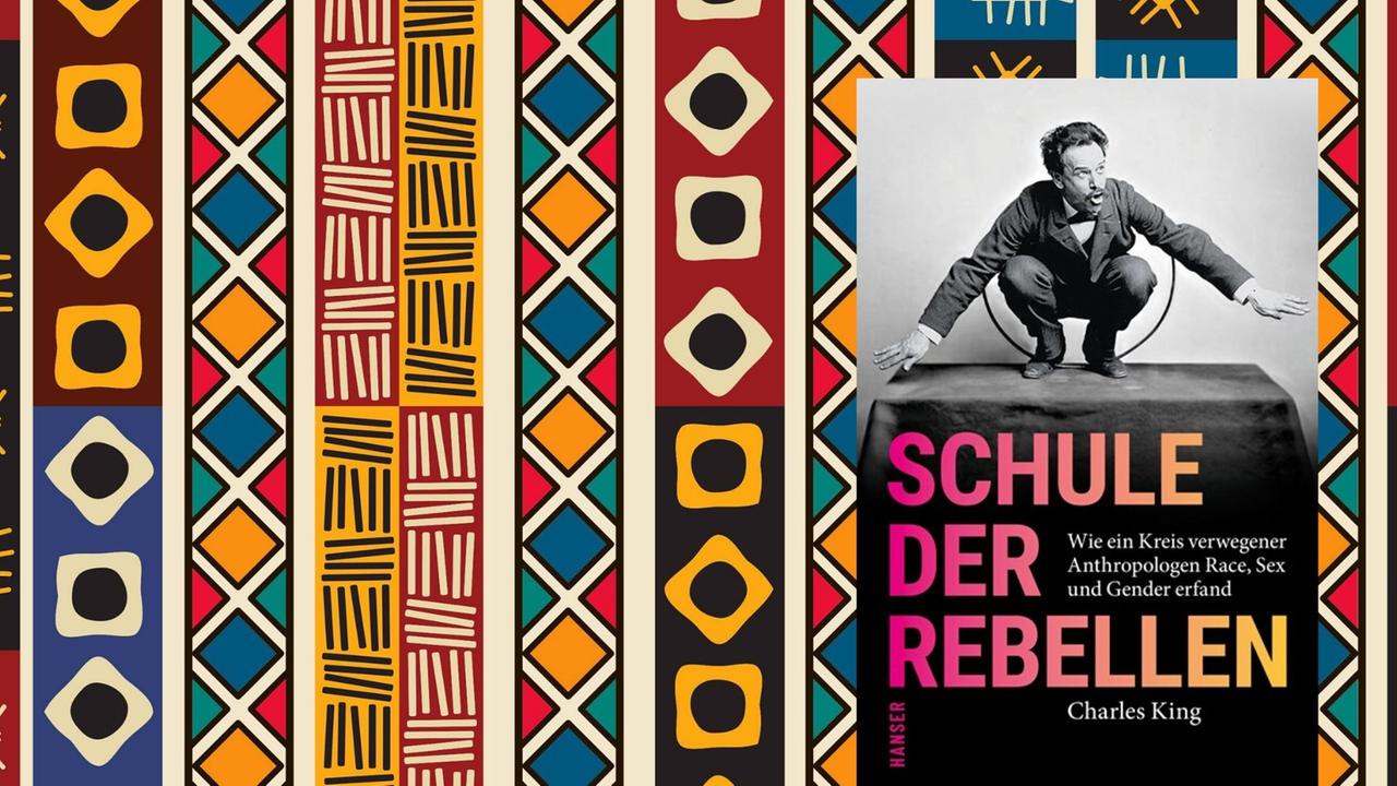 Buchcover: Charles King: „Schule der Rebellen“, Hintergrund: Ethno-Muster Buchcover: Charles King: „Schule der Rebellen“, Hintergrund: Ethno-Muster