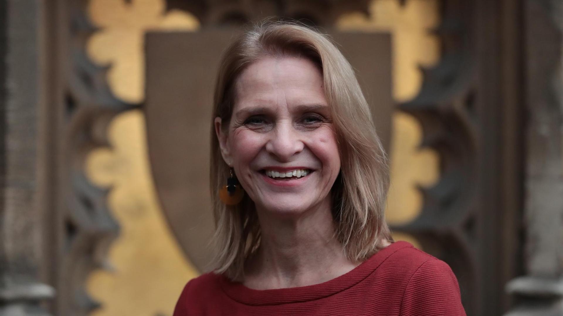 Die britische Politikerin Wera Hobhouse Die britische Politikerin Wera Hobhouse