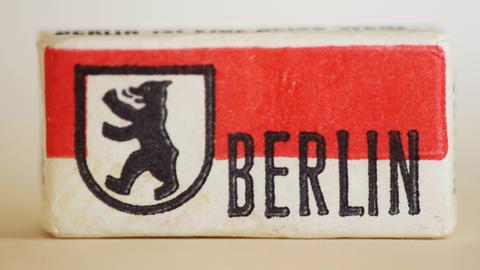 Zuckerwürfel mit Berliner Bär