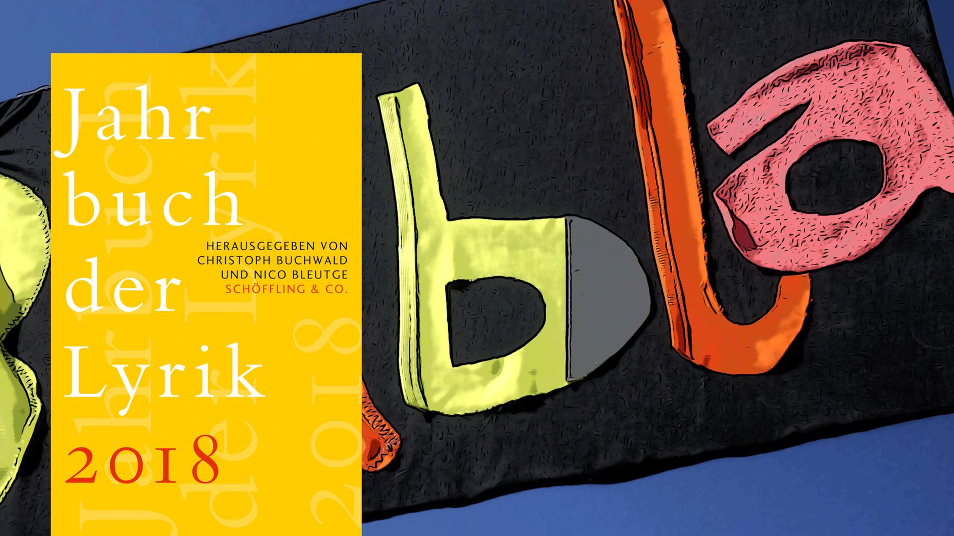 Cover des "Jahrbuch der Lyrik 2018". Cover des "Jahrbuch der Lyrik 2018".