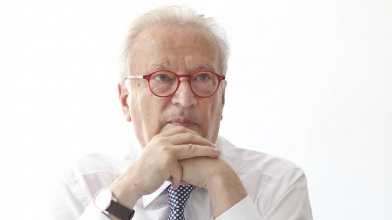 Der österreichische Politiker Hannes Swoboda Der österreichische Politiker Hannes Swoboda