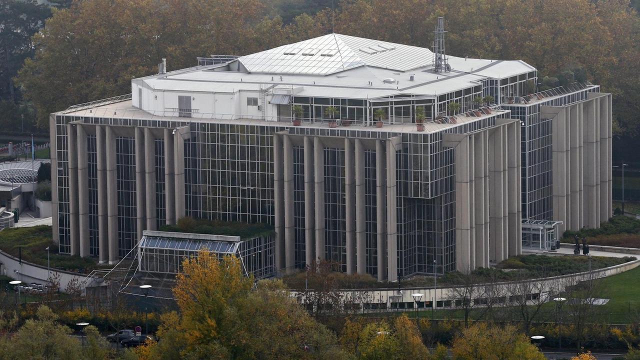 Die Zentrale aus der Luft fotografiert. Die Zentrale aus der Luft fotografiert.