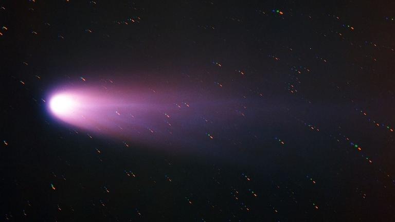 Der Komet Halley 1986