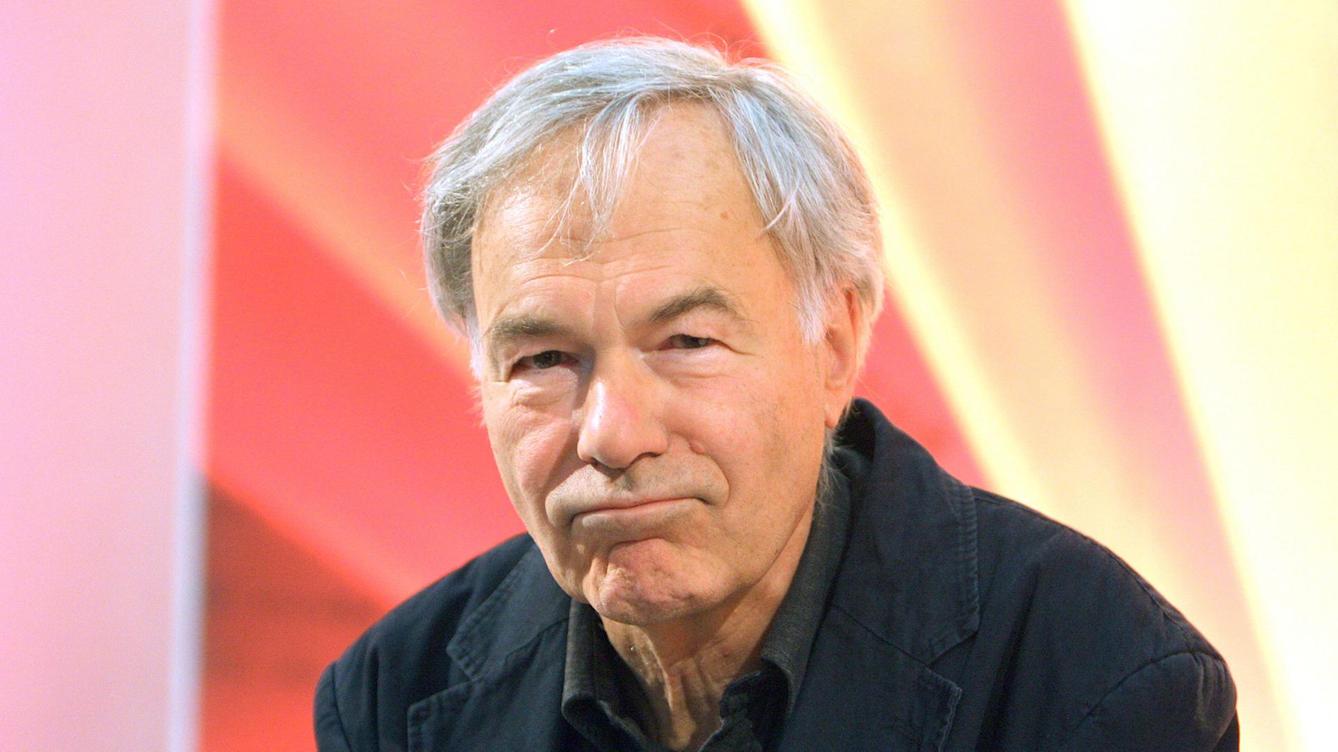 Der Schriftsteller und Biograf Dieter Kühn (1935 – 2015); Aufnahme von 2009