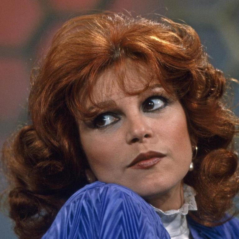 Die italienische Sängerin und Schauspielerin Milva, Deutschland 1980er Jahre.