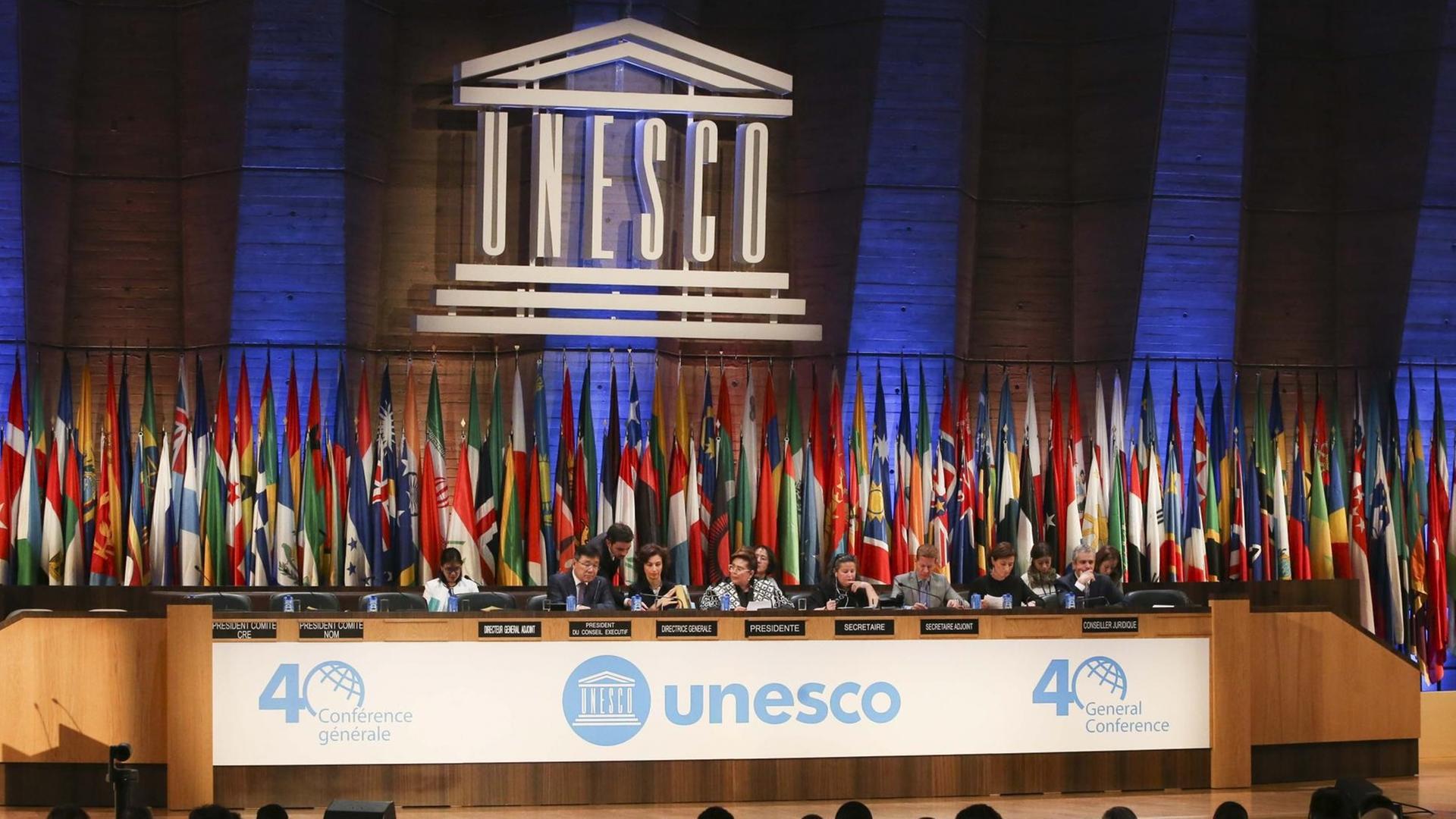 Eröffnung der 40. UNESCO-Generalkonferenz in Paris am 12. November 2019. Eröffnung der 40. UNESCO-Generalkonferenz in Paris am 12. November 2019.