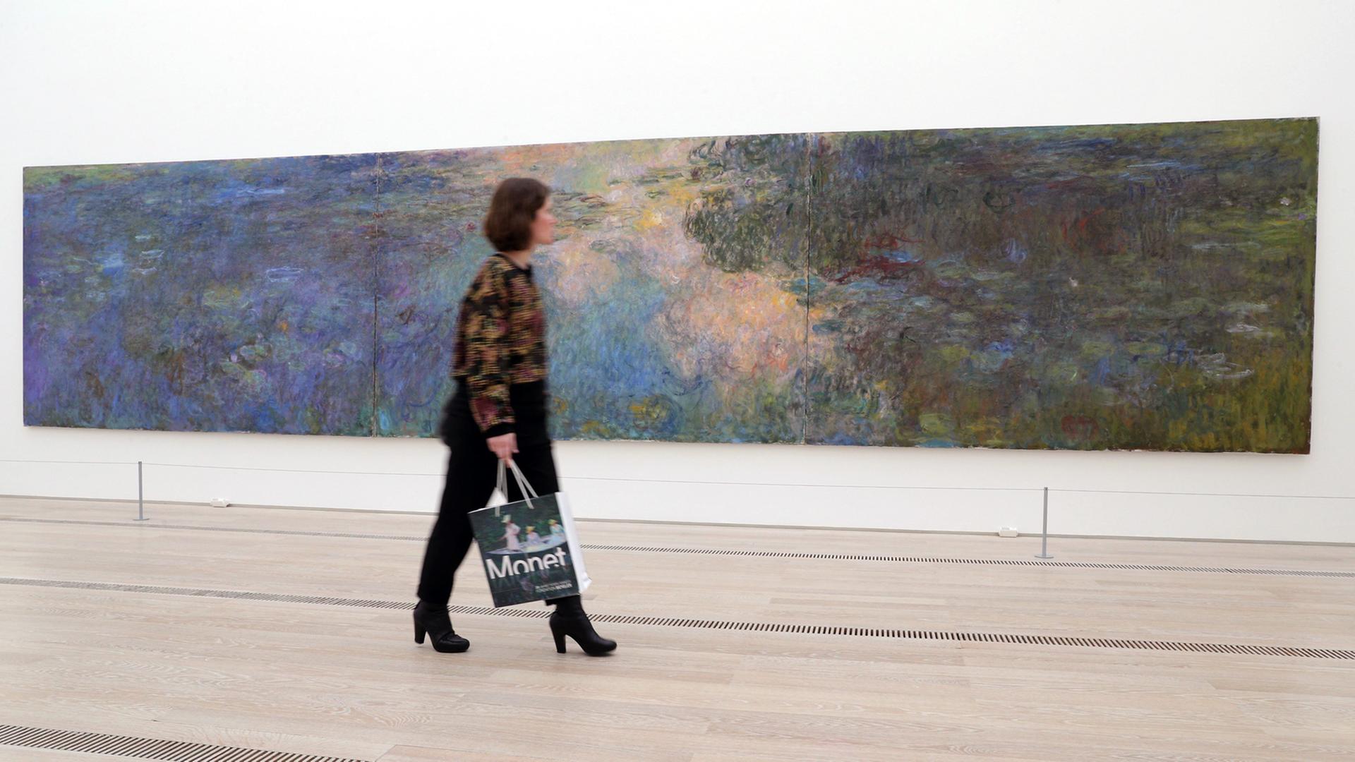 Claude Monet, Le bassin aux nymphéas, um 1917-1920, Fondation Beyeler, Riehen/Basel, Sammlung Beyeler Claude Monet, Le bassin aux nymphéas, um 1917-1920, Fondation Beyeler, Riehen/Basel, Sammlung Beyeler