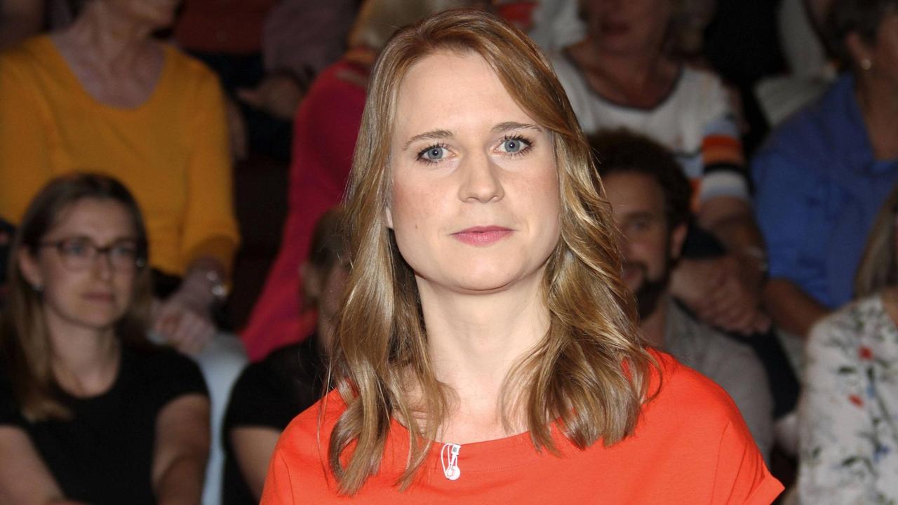 Maren Urner bei der Aufzeichnung der ZDF-Talkshow Markus Lanz im Fernsehmacher Studio auf dem Phoenixhof. Hamburg, 06.08.2019 Maren Urner bei der Aufzeichnung der ZDF-Talkshow Markus Lanz im Fernsehmacher Studio auf dem Phoenixhof. Hamburg, 06.08.2019