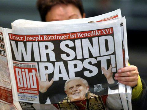 Die Bild-Zeitung freut sich... Die Bild-Zeitung freut sich...