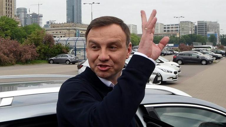 Polens neuer Präsident Andrzej Duda Polens neuer Präsident Andrzej Duda