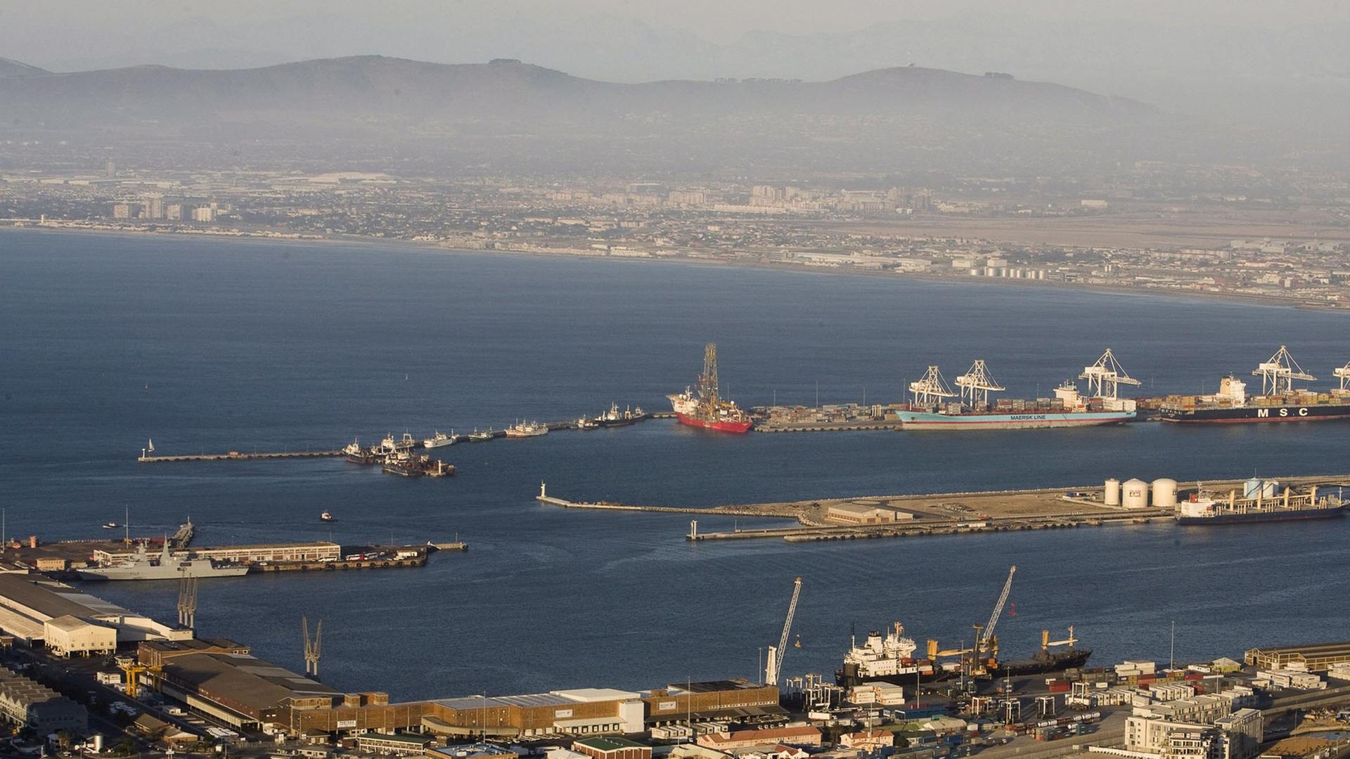 Südafrika: Kapstadt - Hafen am 10. März 2009 Südafrika: Kapstadt - Hafen am 10. März 2009