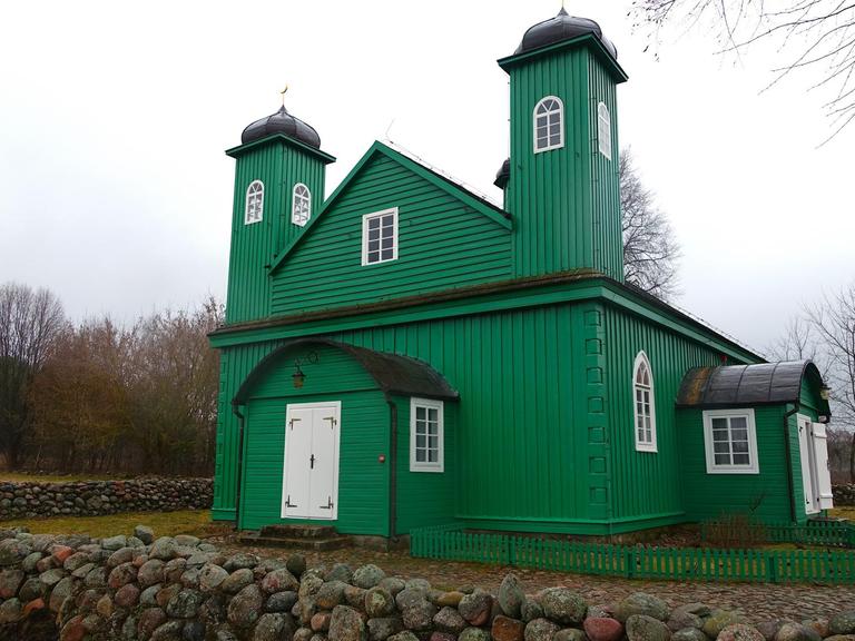 Die älteste Moschee Polens, knapp 180 Jahre alt im Dörfchen Kruszyniany im ländlichen Nordosten Polens