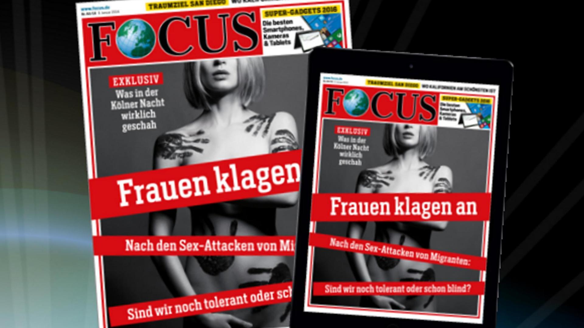 In der Kritik: das aktuelle Cover des Nachrichtenmagazins "Focus". In der Kritik: das aktuelle Cover des Nachrichtenmagazins "Focus".