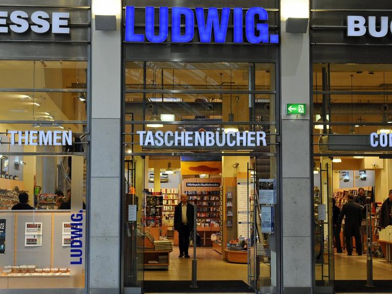 Die Bahnhofsbuchhandlung Ludwig im Kölner Hauptbahnhof.