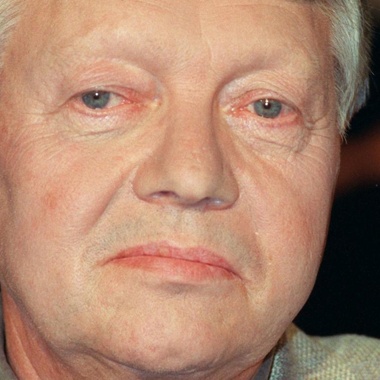 Porträt des ostdeutschen Schriftsteller Rolf Schneider