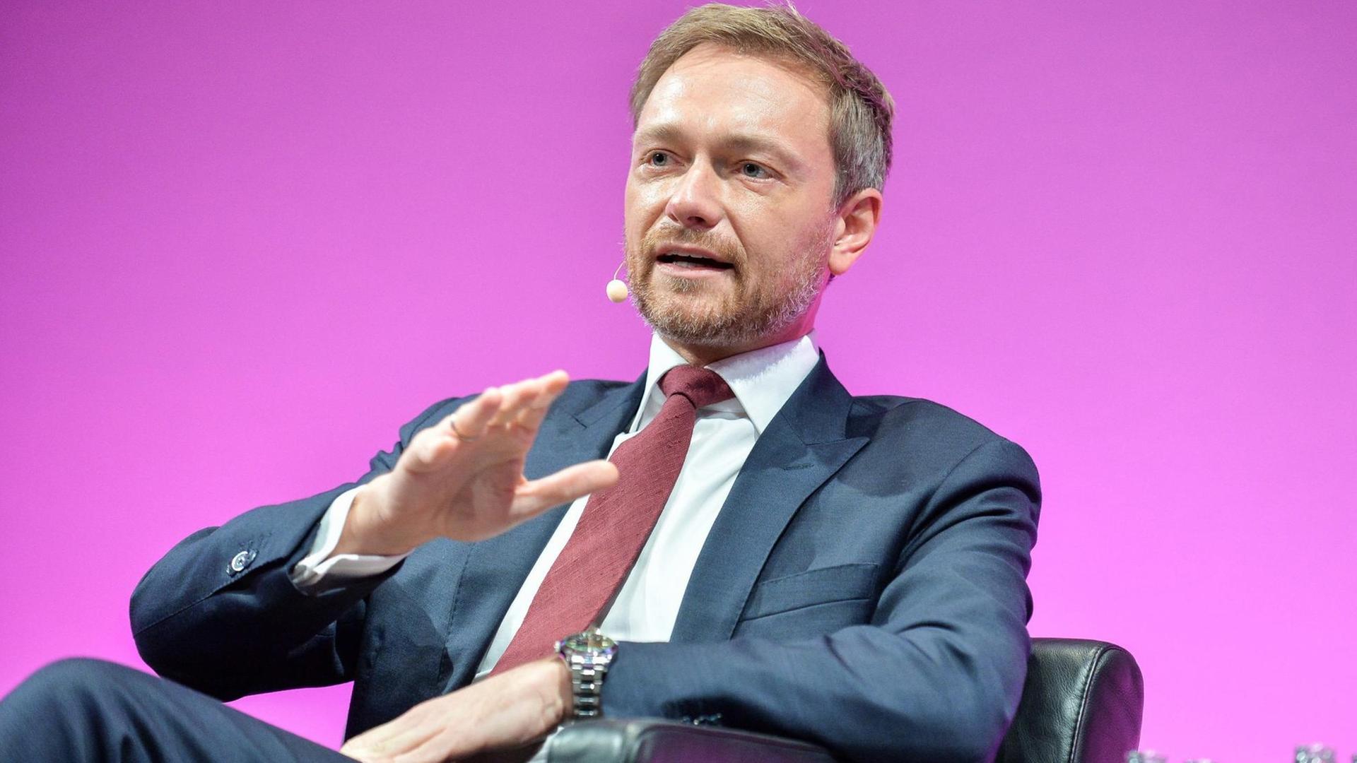 Der FDP-Vorsitzende Christian Lindner Der FDP-Vorsitzende Christian Lindner