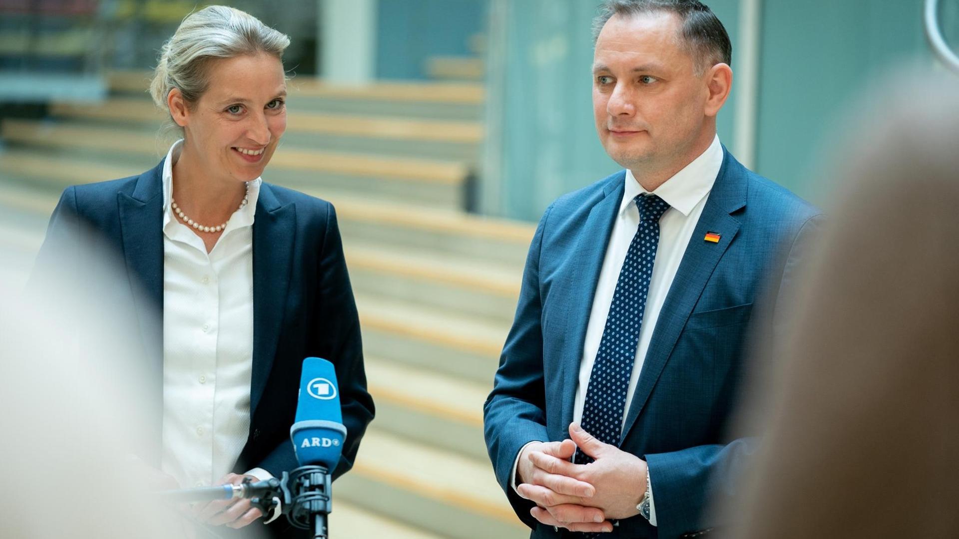 Bundestagwahl 2021 - Weidel Und Chrupalla Zum Spitzenduo Der AfD ...