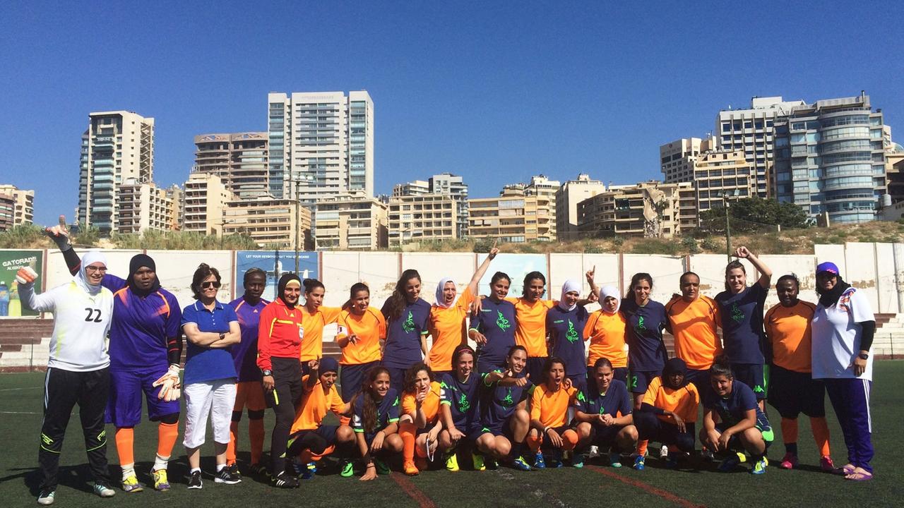 "Discover Football" im Libanon "Discover Football" im Libanon