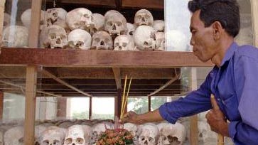 Gedenken an die Opfer der Roten Khmer