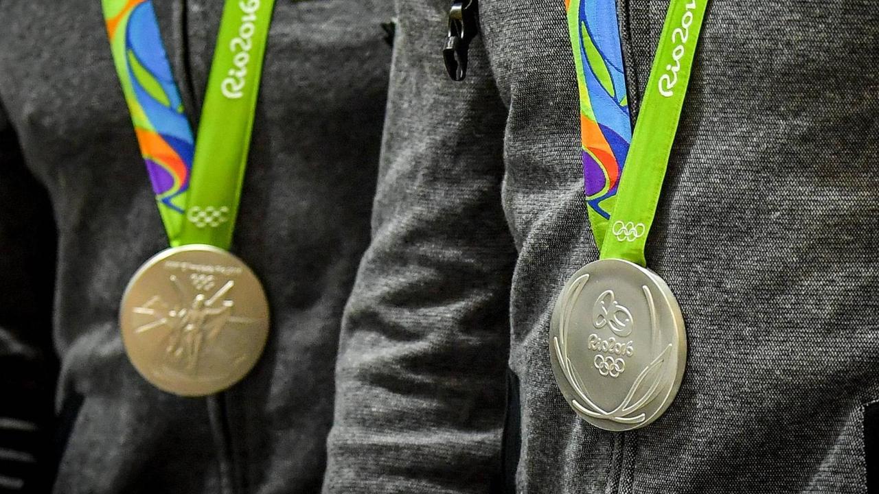 Silbermedaillen bei den Olympischen Spielen in Rio 2016 Silbermedaillen bei den Olympischen Spielen in Rio 2016