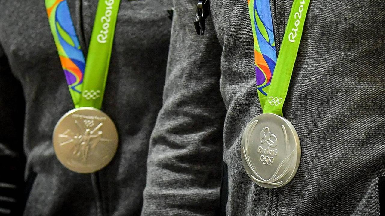 Silbermedaillen bei den Olympischen Spielen in Rio 2016 Silbermedaillen bei den Olympischen Spielen in Rio 2016