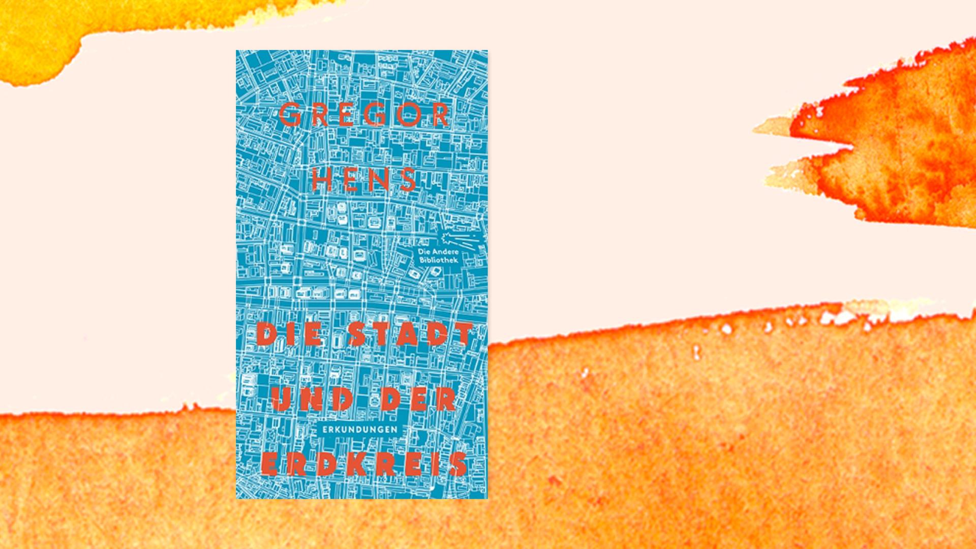 Das Cover des Buches "Die Stadt und der Erdkreis" auf orangefarbenem Pastell-Hintergrund. Das Cover des Buches "Die Stadt und der Erdkreis" auf orangefarbenem Pastell-Hintergrund.