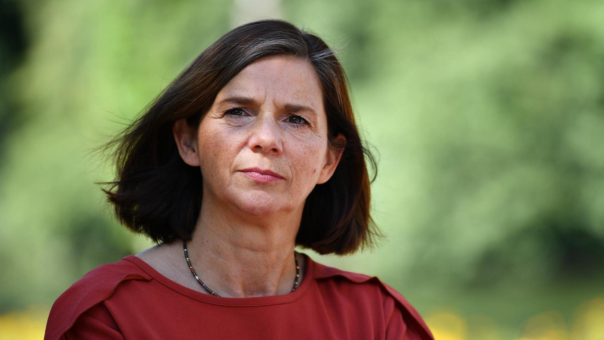 Katrin Göring-Eckardt, Fraktionsvorsitzende von Bündnis90/Die Grünen im Bundestag, aufgenommen bei der Klausur der Grünen-Bundestagsfraktion Katrin Göring-Eckardt, Fraktionsvorsitzende von Bündnis90/Die Grünen im Bundestag, aufgenommen bei der Klausur der Grünen-Bundestagsfraktion