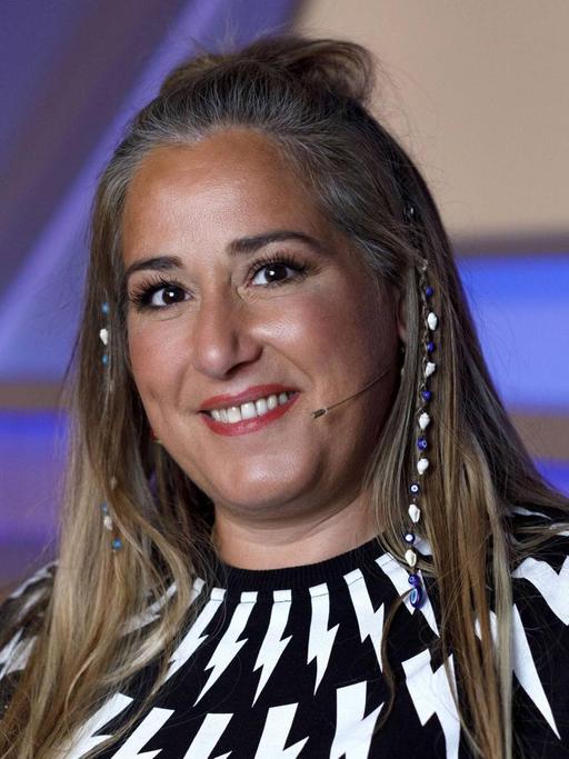 Idil Baydar in der ARD-Talkshow maischberger