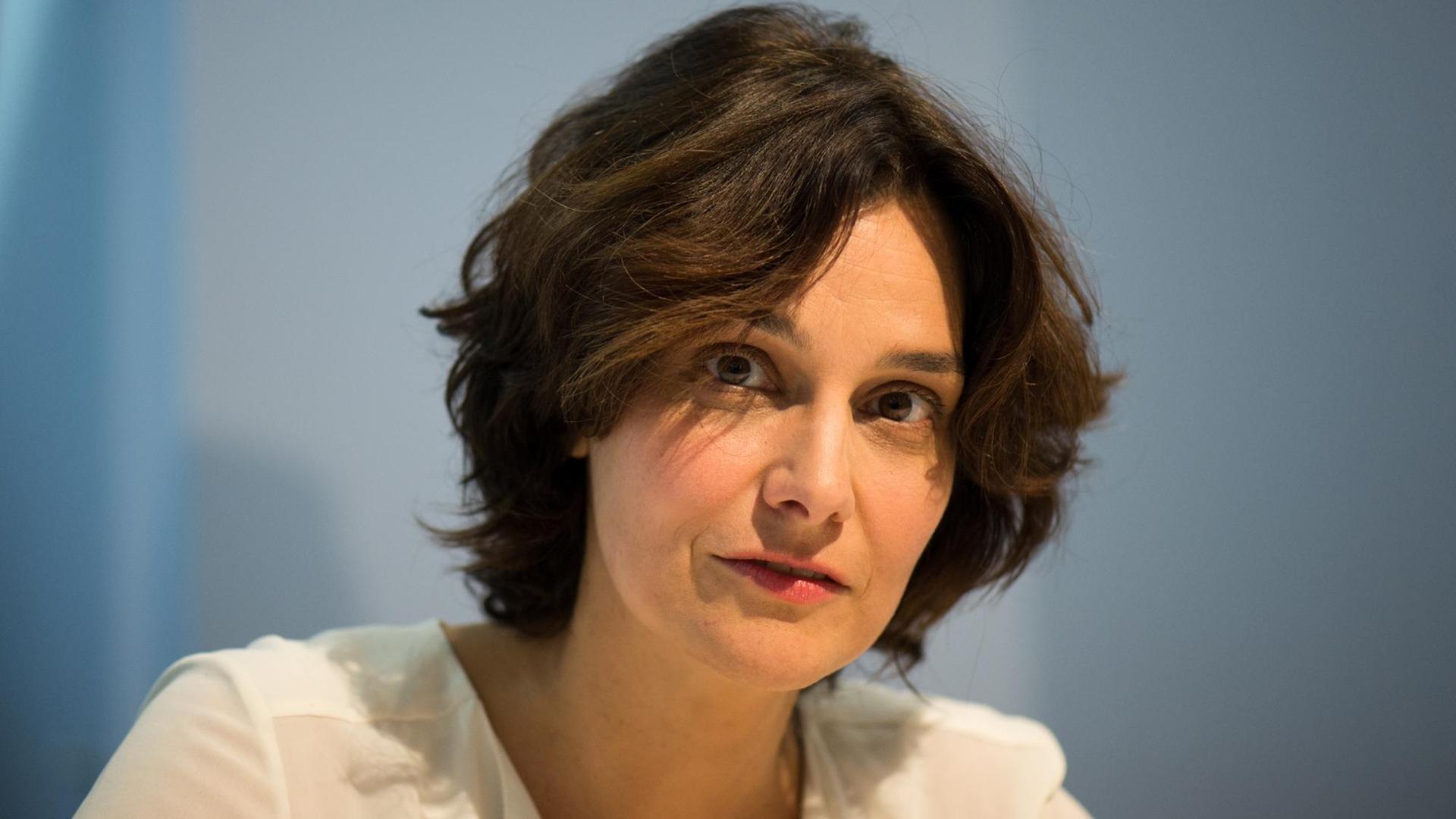 Katja Petrowskaja auf der 66. Frankfurter Buchmesse Katja Petrowskaja auf der 66. Frankfurter Buchmesse