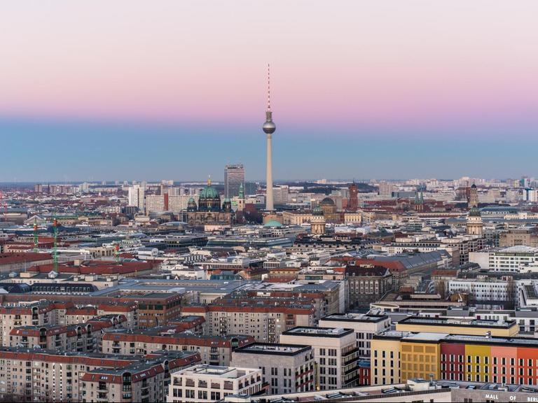 Die Berliner Skyline.