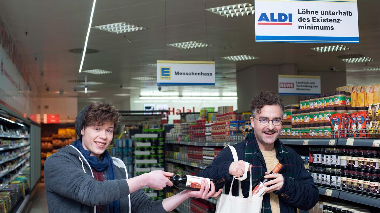 Motiv der Kampagne "Deutschland geht klauen" des Berliner Künstlerkollektivs Peng! Motiv der Kampagne "Deutschland geht klauen" des Berliner Künstlerkollektivs Peng!