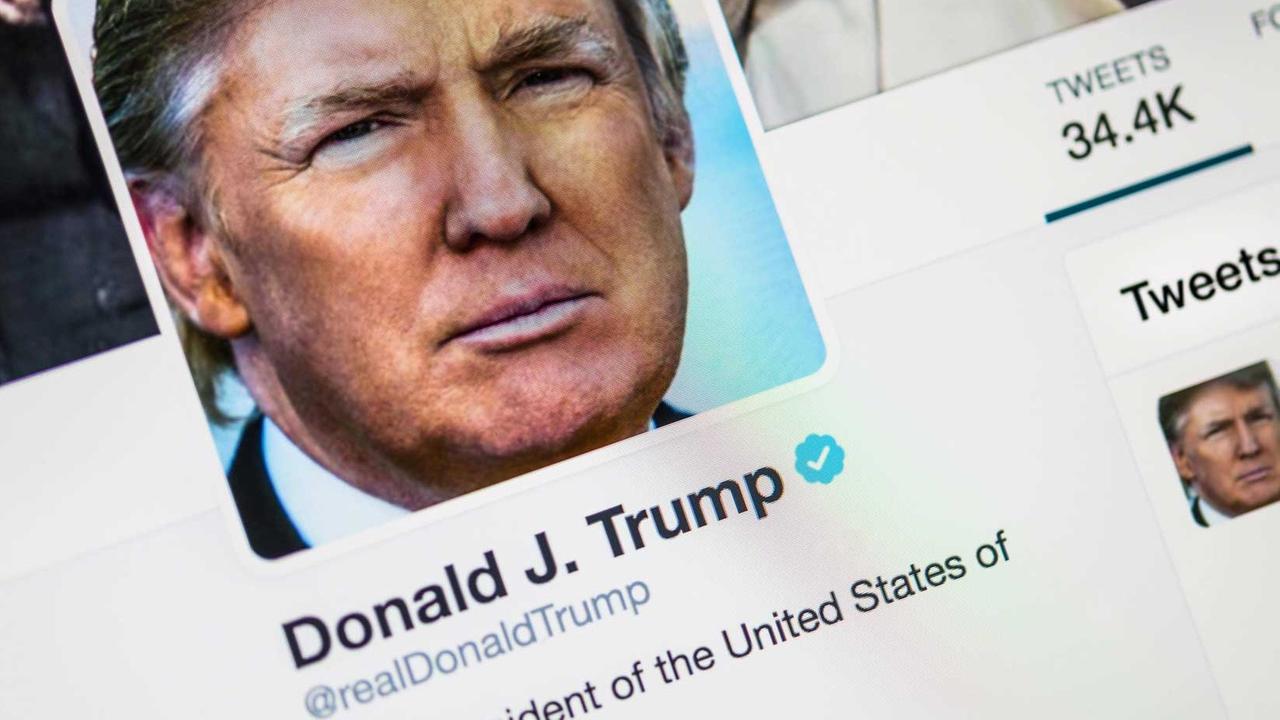 Offizielle Twitter Seite von Donald J. Trump, @realDonaldTrump, Präsident der Vereinigten Staaten von Amerika Offizielle Twitter Seite von Donald J. Trump, @realDonaldTrump, Präsident der Vereinigten Staaten von Amerika