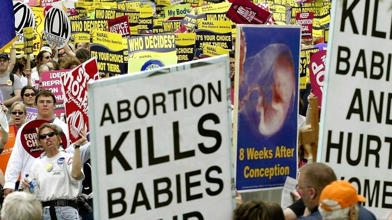 USA - Tausende Abtreibungsgegner beim 50. 