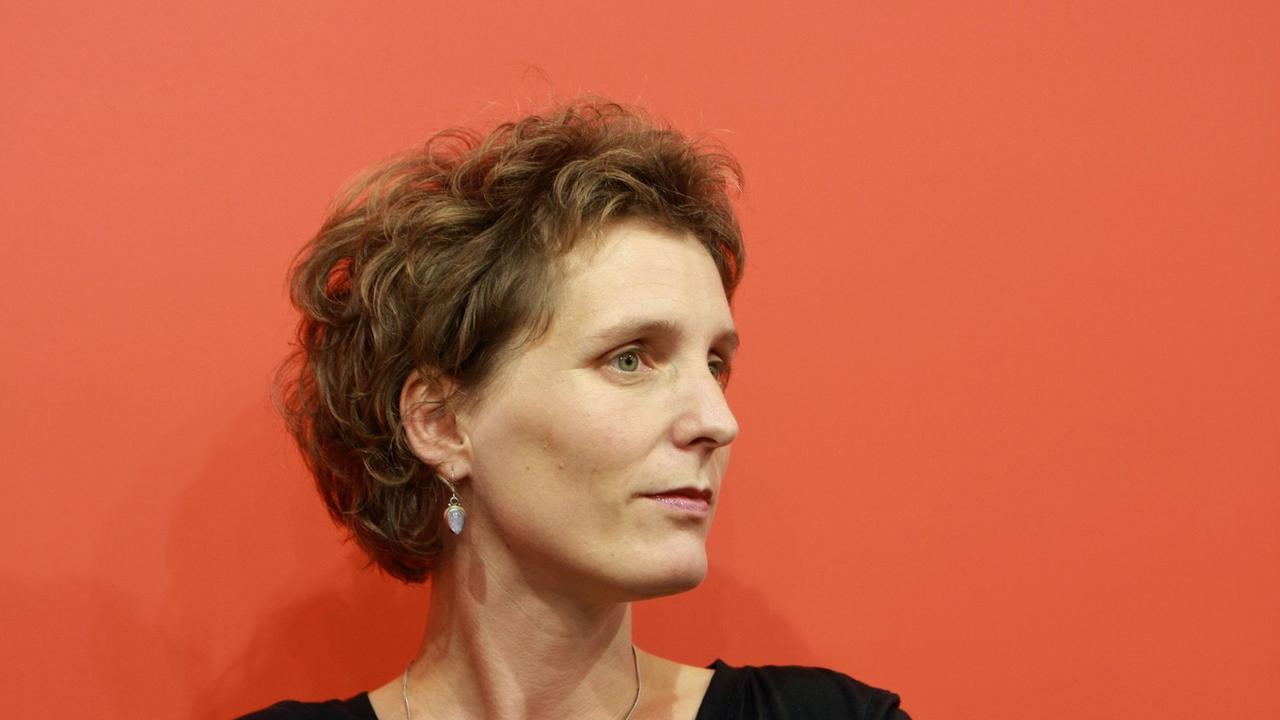Annette Pehnt, deutsche Schriftstellerin, am 12.10.2007 auf der Frankfurter Buchmesse. Foto: Erwin Elsner +++ Annette Pehnt, deutsche Schriftstellerin, am 12.10.2007 auf der Frankfurter Buchmesse. Foto: Erwin Elsner +++