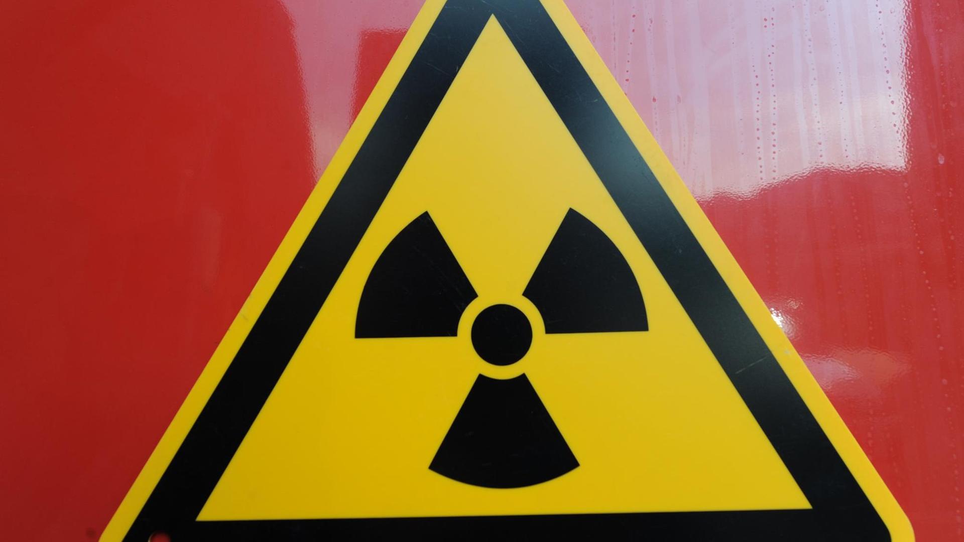 "Vorsicht Strahlung" - Bei einem missglückten Test in der Nähe der nordrussischen Stadt Archangelsk am 8. August 2019 ist Radioaktivität freigesetzt worden. (Symbolbild)