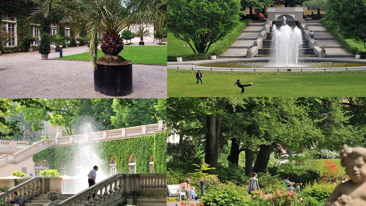 Der Körner-Park in Berlin-Neukölln Der Körner-Park in Berlin-Neukölln