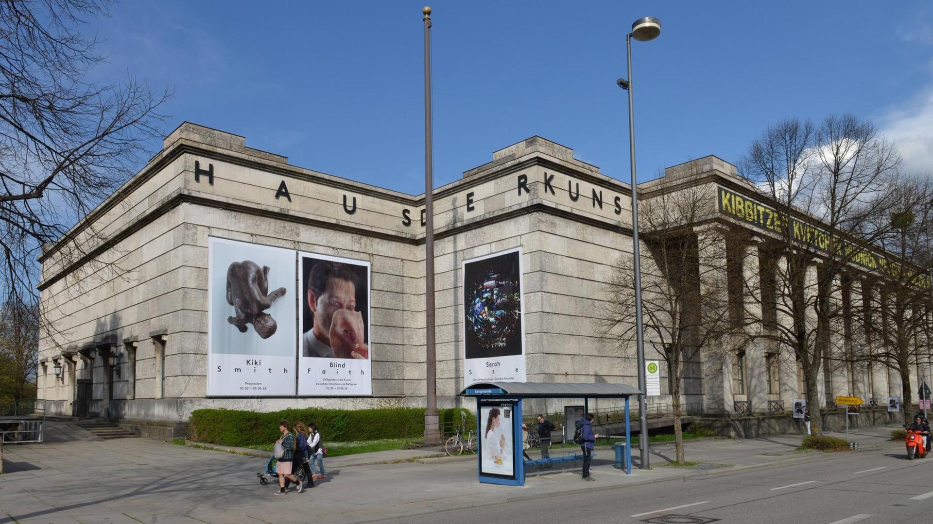 Haus der Kunst, Prinzregentenstrasse, Muenchen, Bayern, Deutschland *** House of Art Prinzregentenstrasse Muenchen Bavaria Germany Haus der Kunst, Prinzregentenstrasse, Muenchen, Bayern, Deutschland *** House of Art Prinzregentenstrasse Muenchen Bavaria Germany