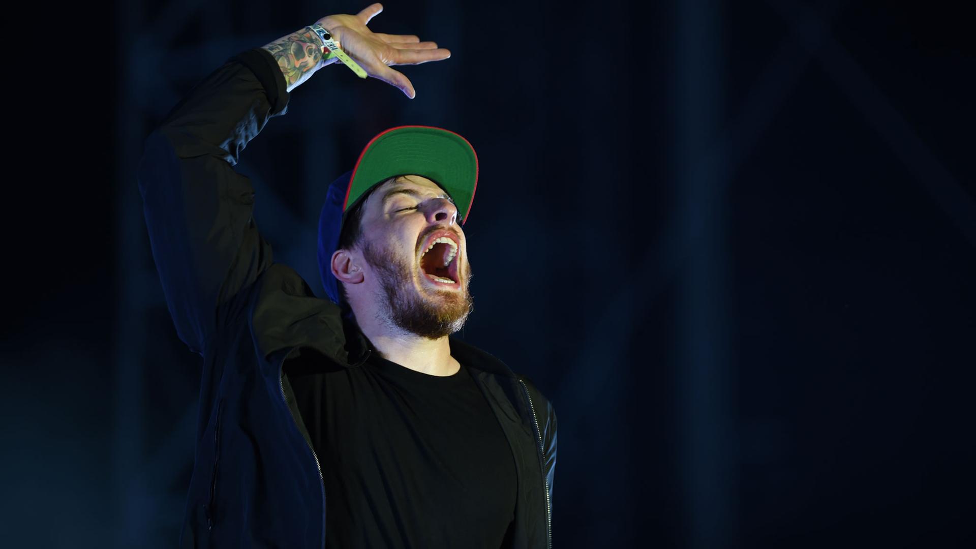 Der deutsch-amerikanische Rapper Casper Der deutsch-amerikanische Rapper Casper