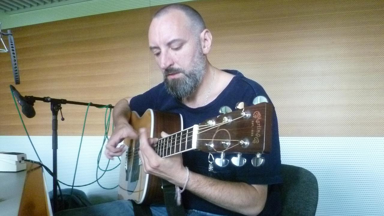 Fin Greenall, Sänger der Band "Fink" Fin Greenall, Sänger der Band "Fink"