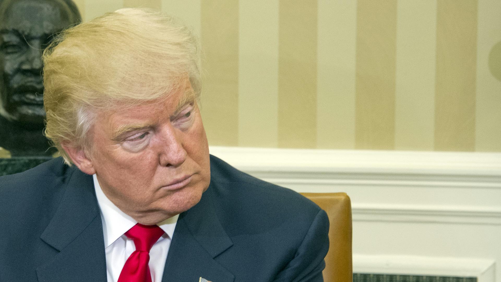 Der zukünftige US-Präsident Donald Trump Der zukünftige US-Präsident Donald Trump