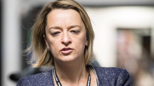 September 25, 2017 - Brighton, Sussex, UK - Brighton, UK. BBC journalist Laura Kuenssberg at The Labour Party Conference at The Brighton Centre . Kuenssberg has been reported to require bodyguards to protect her when working covering the event.