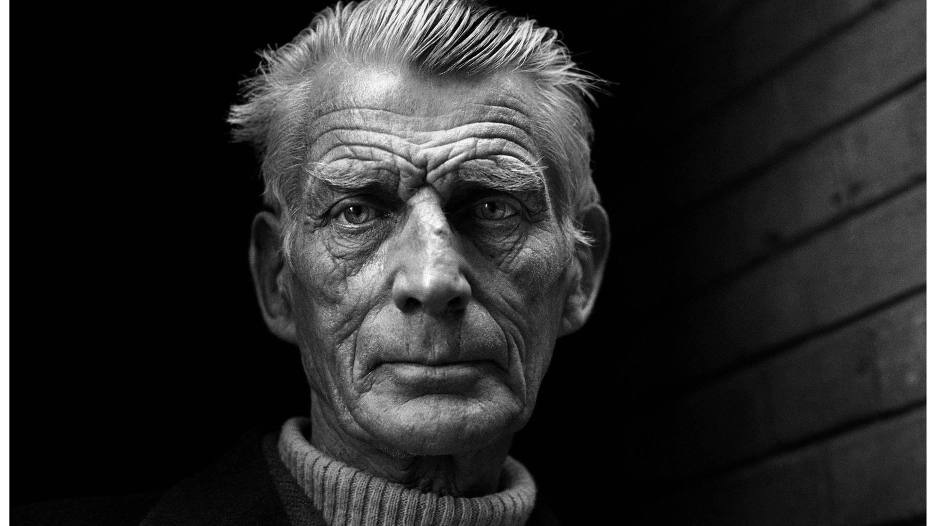 Der Schriftsteller Samuel Beckett im Jahr 1976. Der Schriftsteller Samuel Beckett im Jahr 1976.