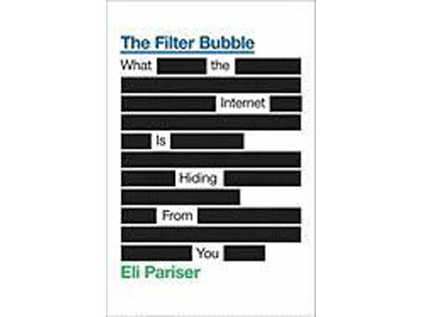 Buchcover Eli Pariser: "The filter bubble. What the internet is hiding from you"
