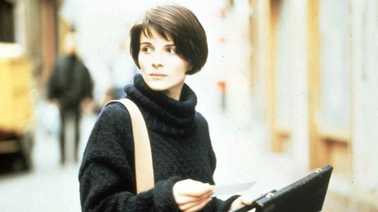 Juliette Binoche in "Drei Farben: Blau" von 1992 Juliette Binoche in "Drei Farben: Blau" von 1992